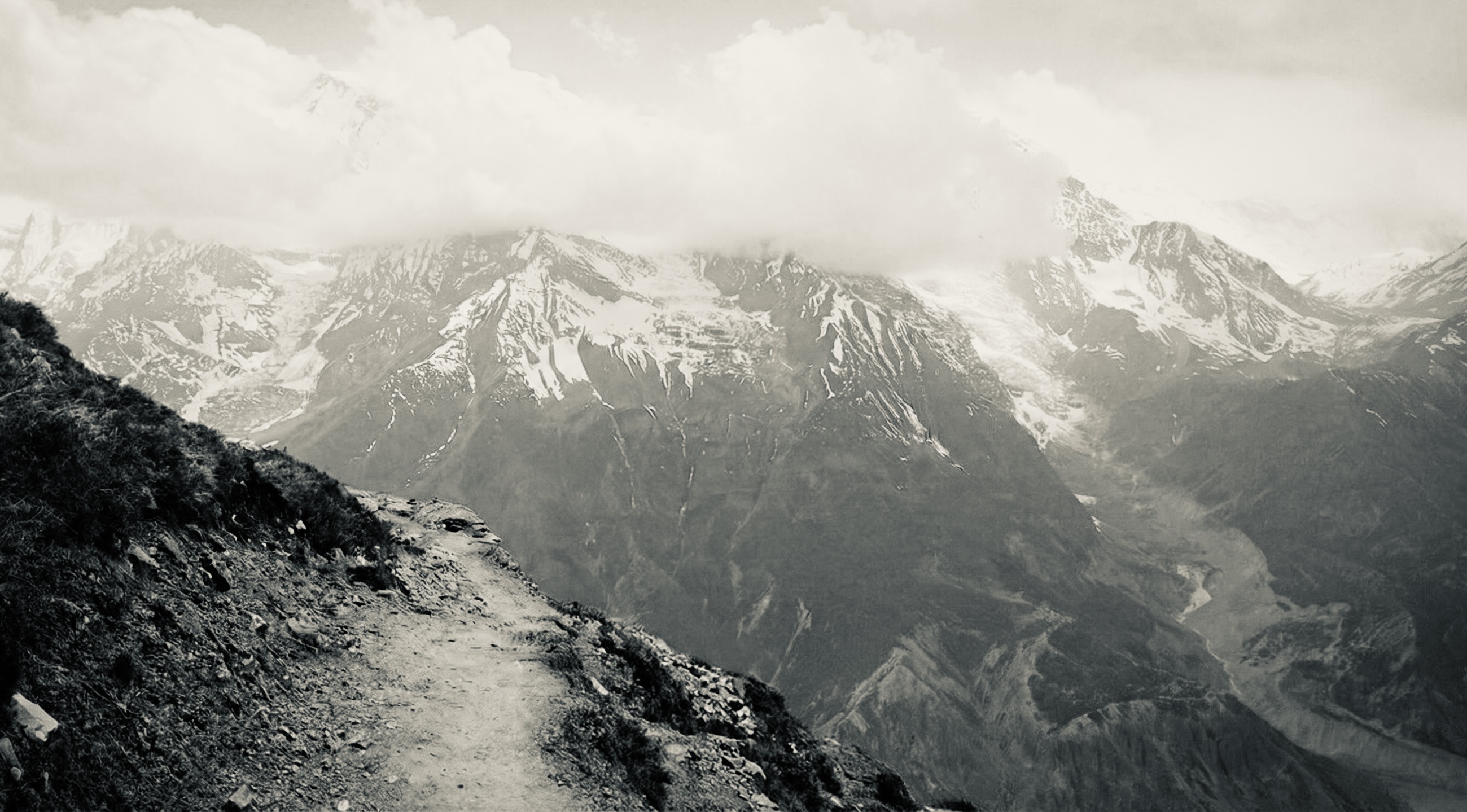 On the way to Ice Lake